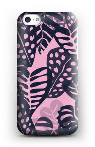 Tropical Plants Navy