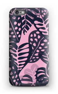 Trooppisia kasveja vaaleanpunainen kuoret IPhone 6 Plus tough