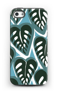 Trooppisia kasveja turkoosi kuoret IPhone 5/5s tough