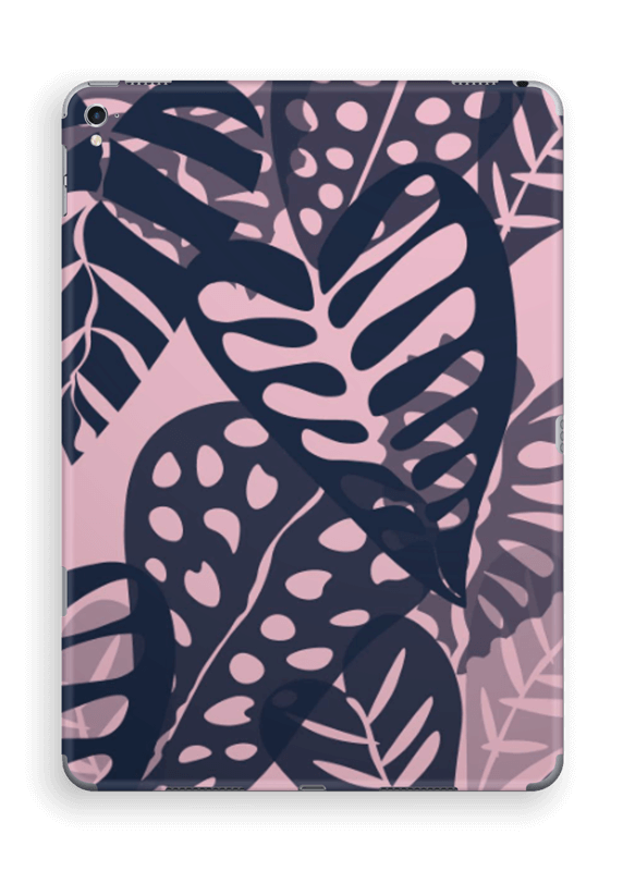Tropical Plants Navy Skin IPad Pro 9.7