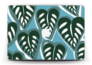 Turkoosi trooppinen kasvi tarrakuori MacBook Air 13”