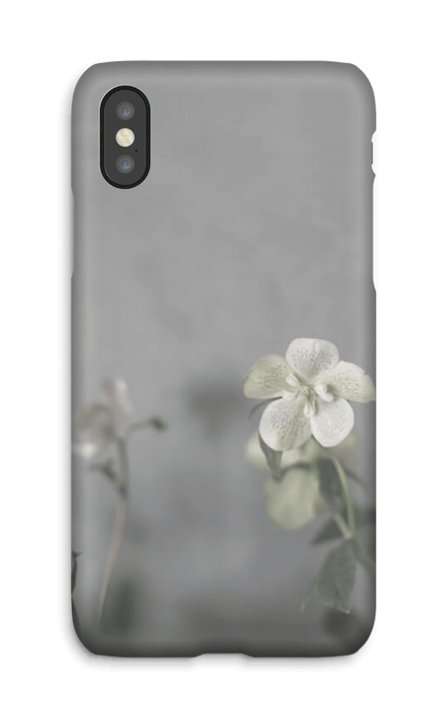 Flowery blues deksel IPhone X