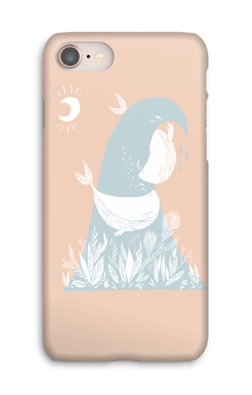 Peaceful Ocean Whales Capa IPhone 8