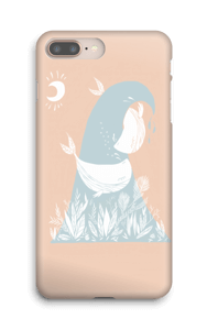 Peaceful Ocean Whales deksel IPhone 8 Plus