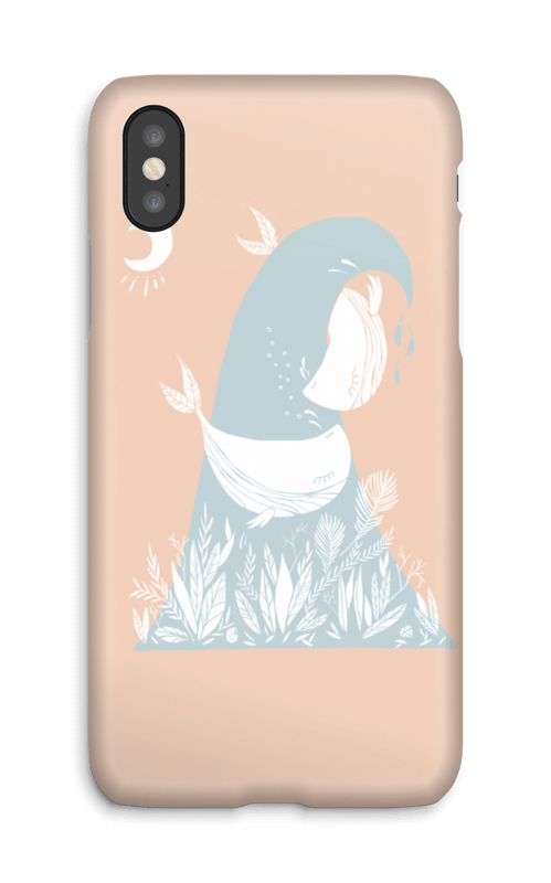 Peaceful Ocean Whales Capa IPhone X