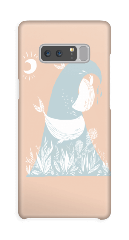 Peaceful Ocean Whales Capa Galaxy Note8