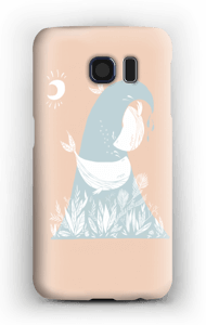 Peaceful Ocean Whales deksel Galaxy S6