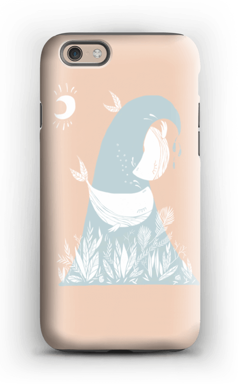 Peaceful Ocean Whales Capa IPhone 6s tough