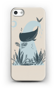 Peaceful Ocean Whale deksel IPhone 5/5S