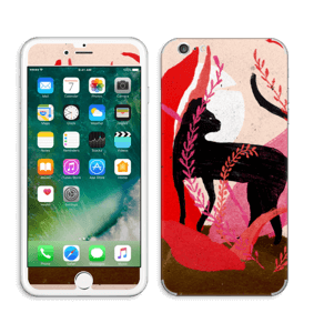 Skin with a full moon and black cat