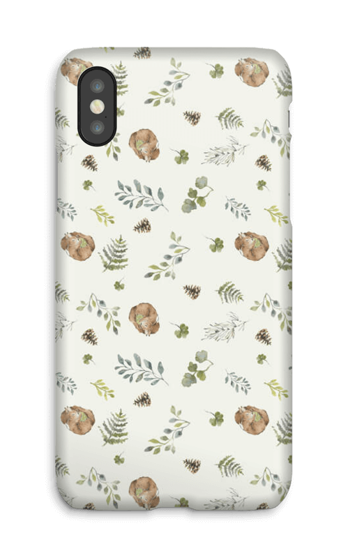 Skogsmønster deksel IPhone X