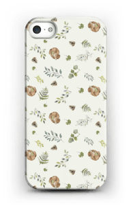Skogsmønster deksel IPhone SE