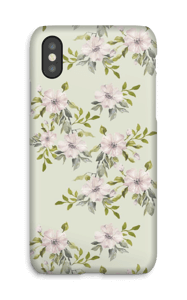 Fiori rosa cover IPhone X