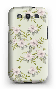 Flowers in light pink case Galaxy S3