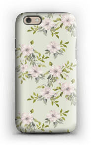 Rosa blomster deksel IPhone 6 tough