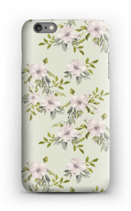 Rosa blomster deksel IPhone 6s Plus