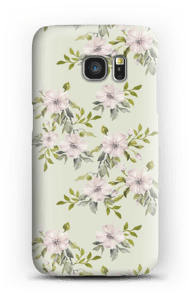 Pinkki kukka kuoret Galaxy S7