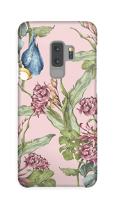 Parrot & flowers case Galaxy S9 Plus
