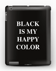 Black is my happy color kuoret IPad 4/3/2