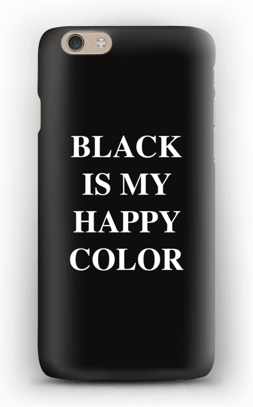 coque iphone 6 black is my happy color coque iphone 6 black is my happy color