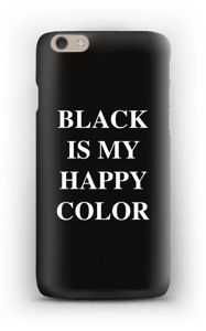 Black is my happy color case IPhone 6 Plus