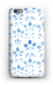 Sinisiä kukkaisia kuoret IPhone 6s Plus