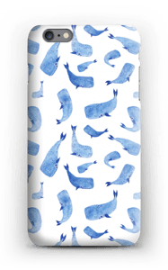 Hvaler i blått deksel IPhone 6s Plus