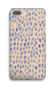 Blå dråper deksel IPhone 8 Plus