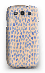 Blå dråper deksel Galaxy S3