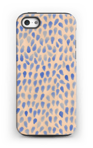 Sinisiä vesipisaroita kuoret IPhone 5/5s tough