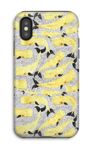 Hvaler i gult deksel IPhone X tough