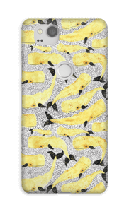 Hvaler i gul cover Pixel 2