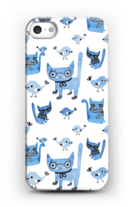 Cats & birds case IPhone 5/5S