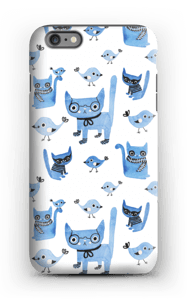 Fugler og katter deksel IPhone 6 Plus tough
