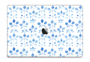 Blå blomster Skin MacBook Pro 15” 2016-