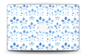 Flowers in blue Skin MacBook Air 11”