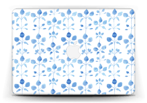 Blå blomster Skin MacBook Air 13”