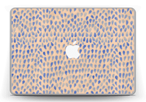 Sinisiä vesipisaroita tarrakuori MacBook Pro 13” -2015