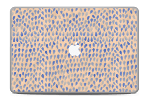 Drops in blue Skin MacBook Pro 17” -2015