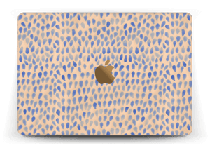 Sinisiä vesipisaroita tarrakuori MacBook 12”