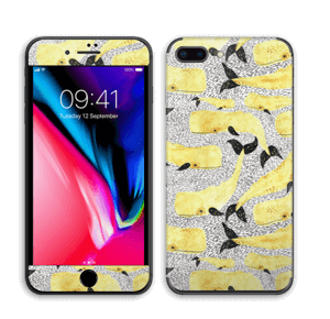 Yellow whales Skin IPhone 8 Plus