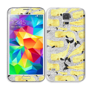 Yellow whales Skin Galaxy S5