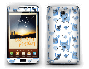 Cats & birds Skin Galaxy Note