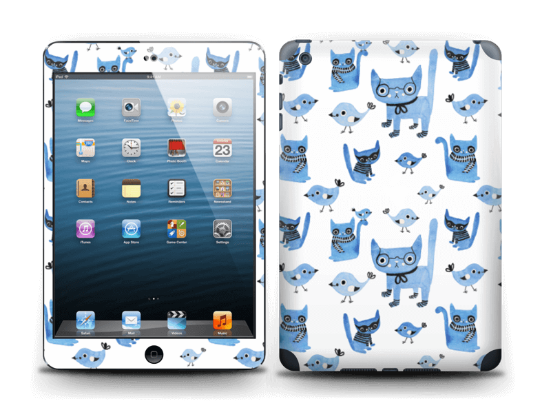 Oiseaux et chats Skin IPad mini 2