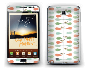 Birds & leafs Skin Galaxy Note