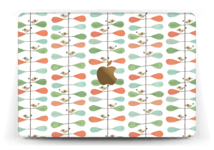 Birds & leafs Skin MacBook 12”