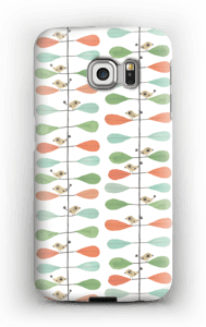 Birds & leafs case Galaxy S6 Edge