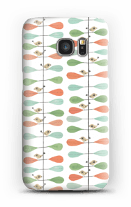 Birds & leafs case Galaxy S7