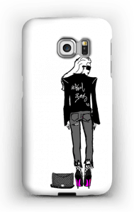 A case with a cool girlboss