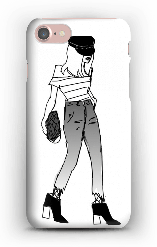 Cool girl deksel IPhone 7